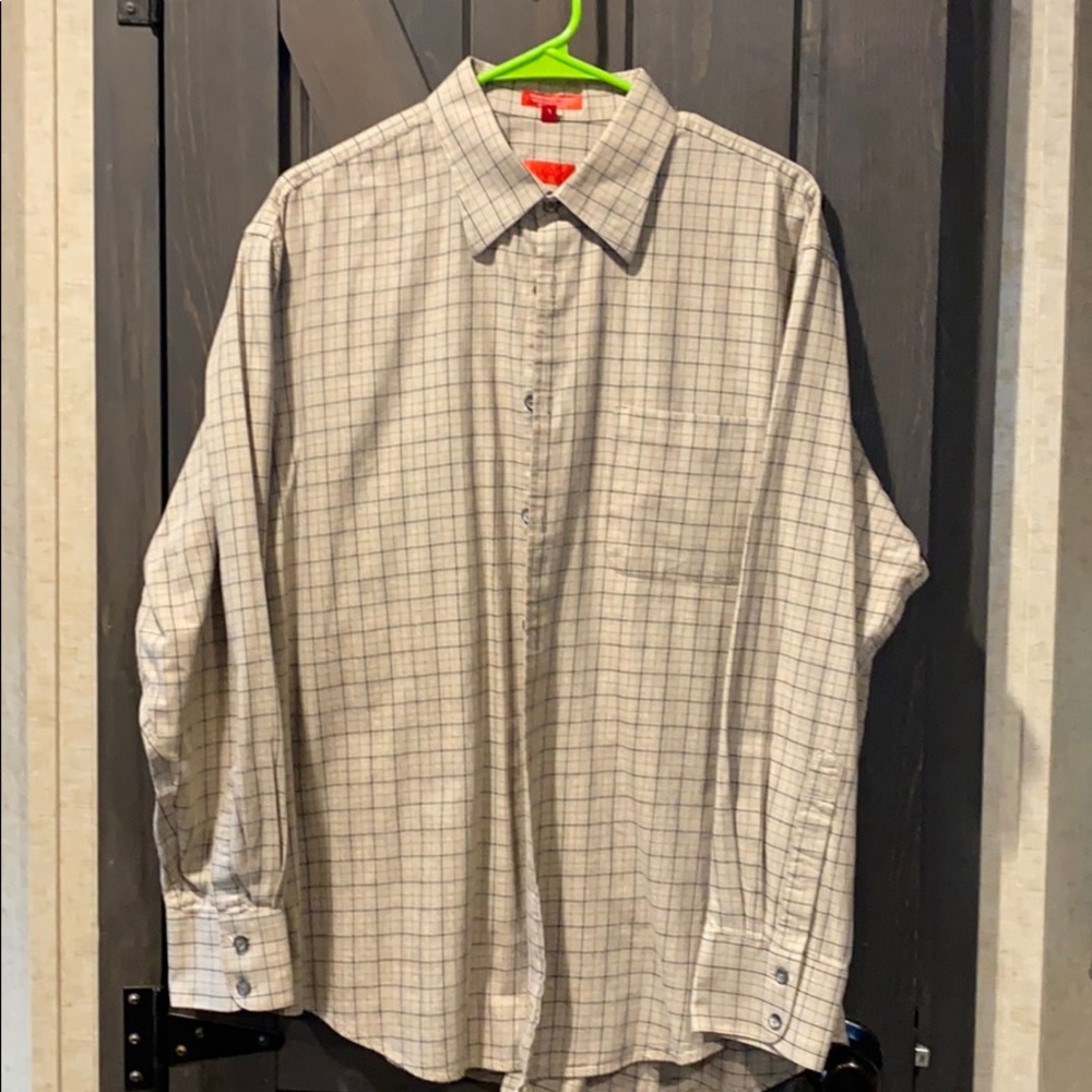 Heather Yarns IZOD Button Up Long Sleeve